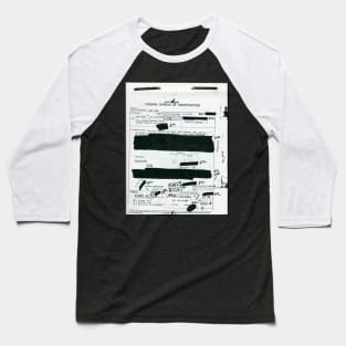 Lee Grant: Redacted Baseball T-Shirt